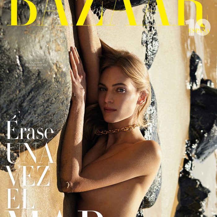 Xavi Gordo for Harper’s Bazaar Spain with Vanessa Axente