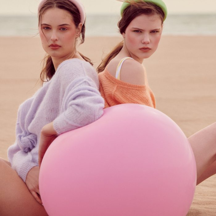 Andrews Diez for ELLE Greece with Pia Bernjak & Nika Korbozerova