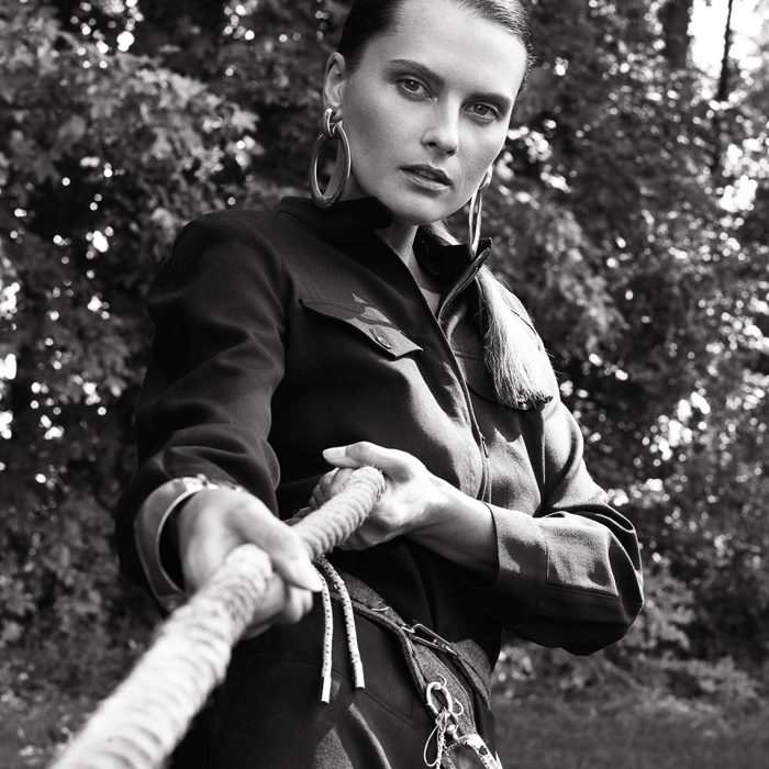 Jean-Baptiste Courtier for Madame Figaro with Elena Melnik