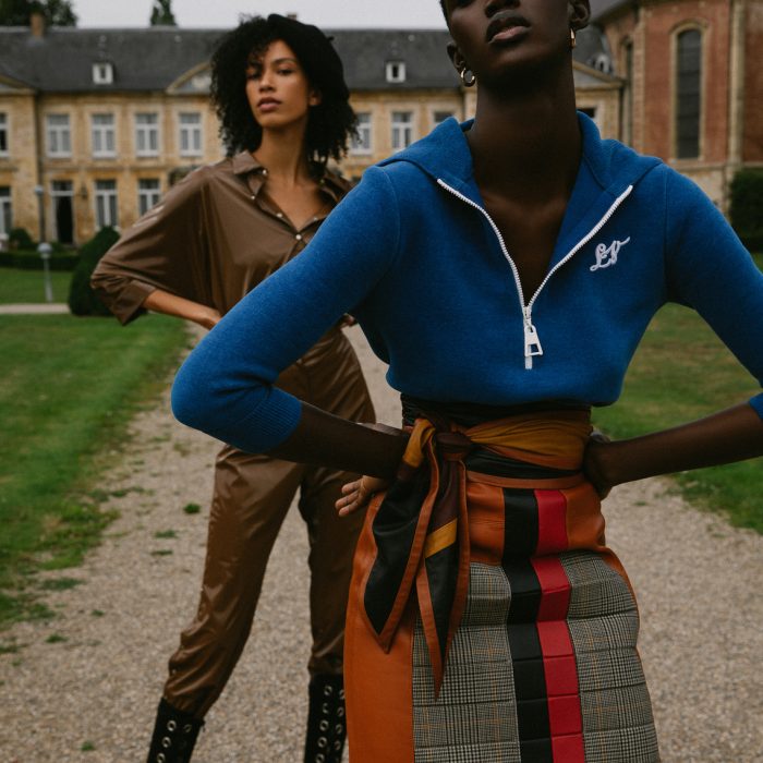 Per Florian Appelgren for ELLE Hungary with Adama Jobe & Gode