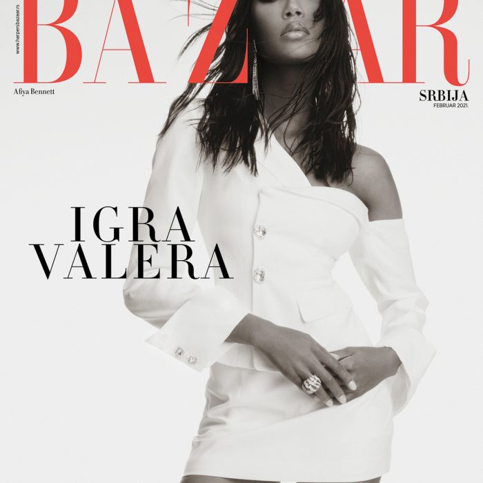 Ace Amir for Harper’s Bazaar Serbia with Afiya Bennett