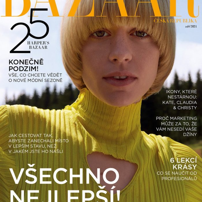 Andreas Ortner for Harper’s Bazaar Czech with Cassidy Putnam