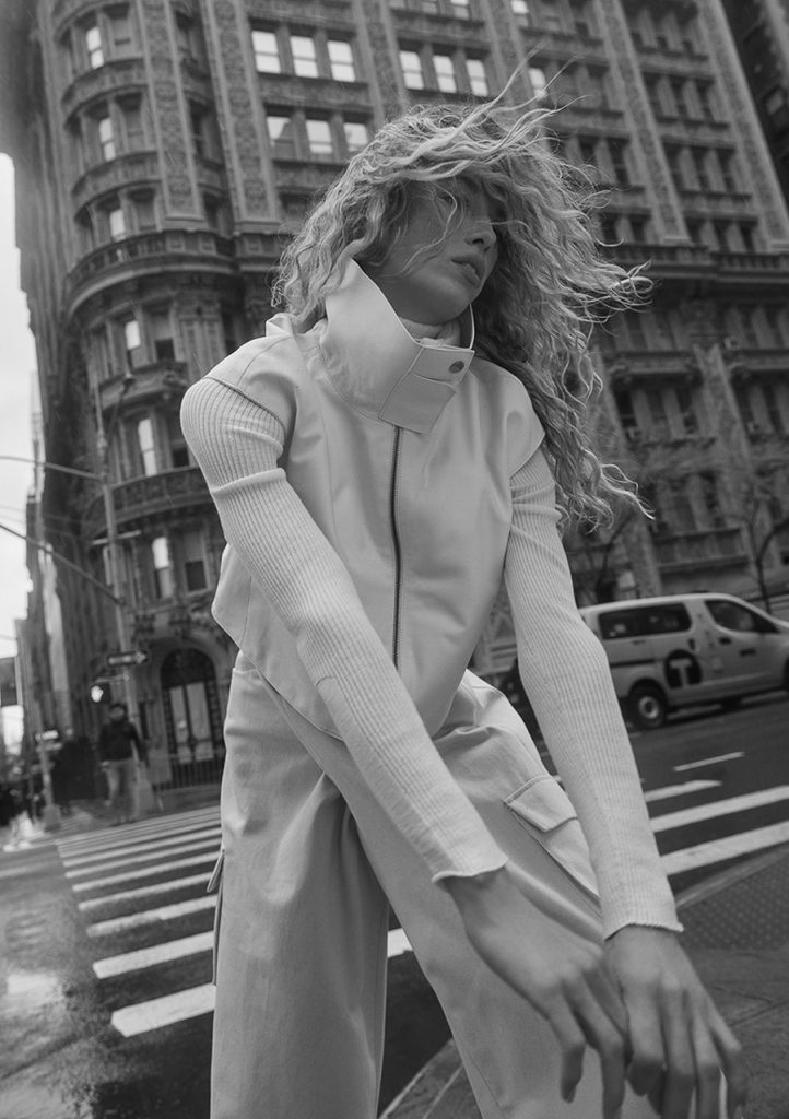 David Roemer for ELLE Germany with Hannah Ferguson - Fashion Editorials